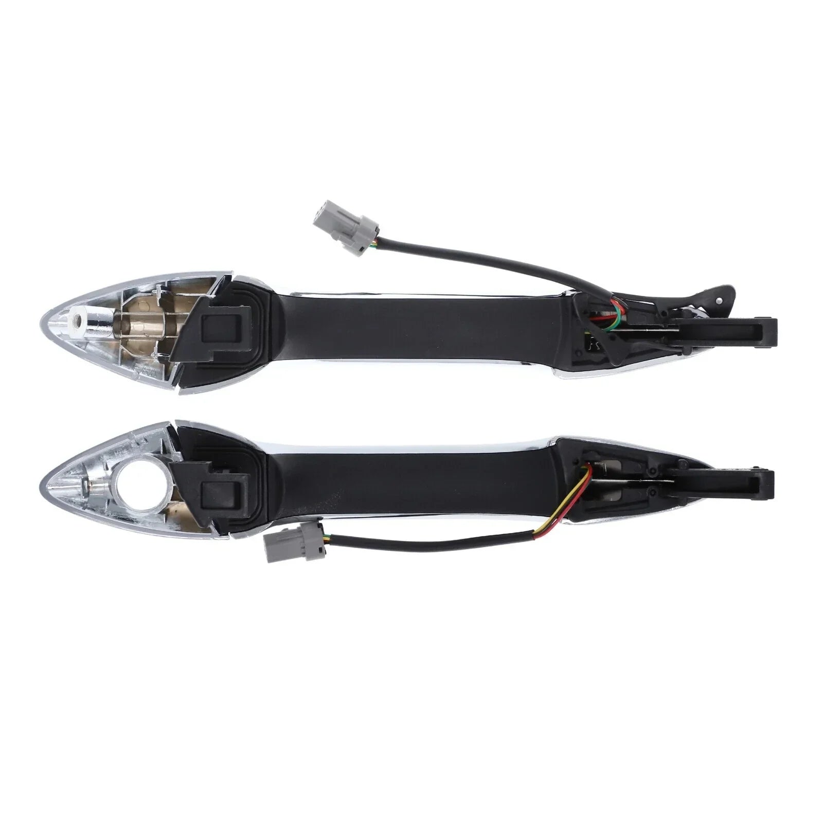 Set 2 LH+RH Door Handle Outer Chrome W/Sensor for Hyundai Elantra (2011–2016)