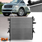 Aluminum Cooling Radiator DPI-13595 for Infiniti QX56 QX80 Nissan Armada (2011–2020)