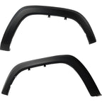 Set of 2 Fender Flares for Make Model  Black