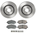Front Brake Kit for Dodge Journey (Heavy Duty) (Akebono ProAct)