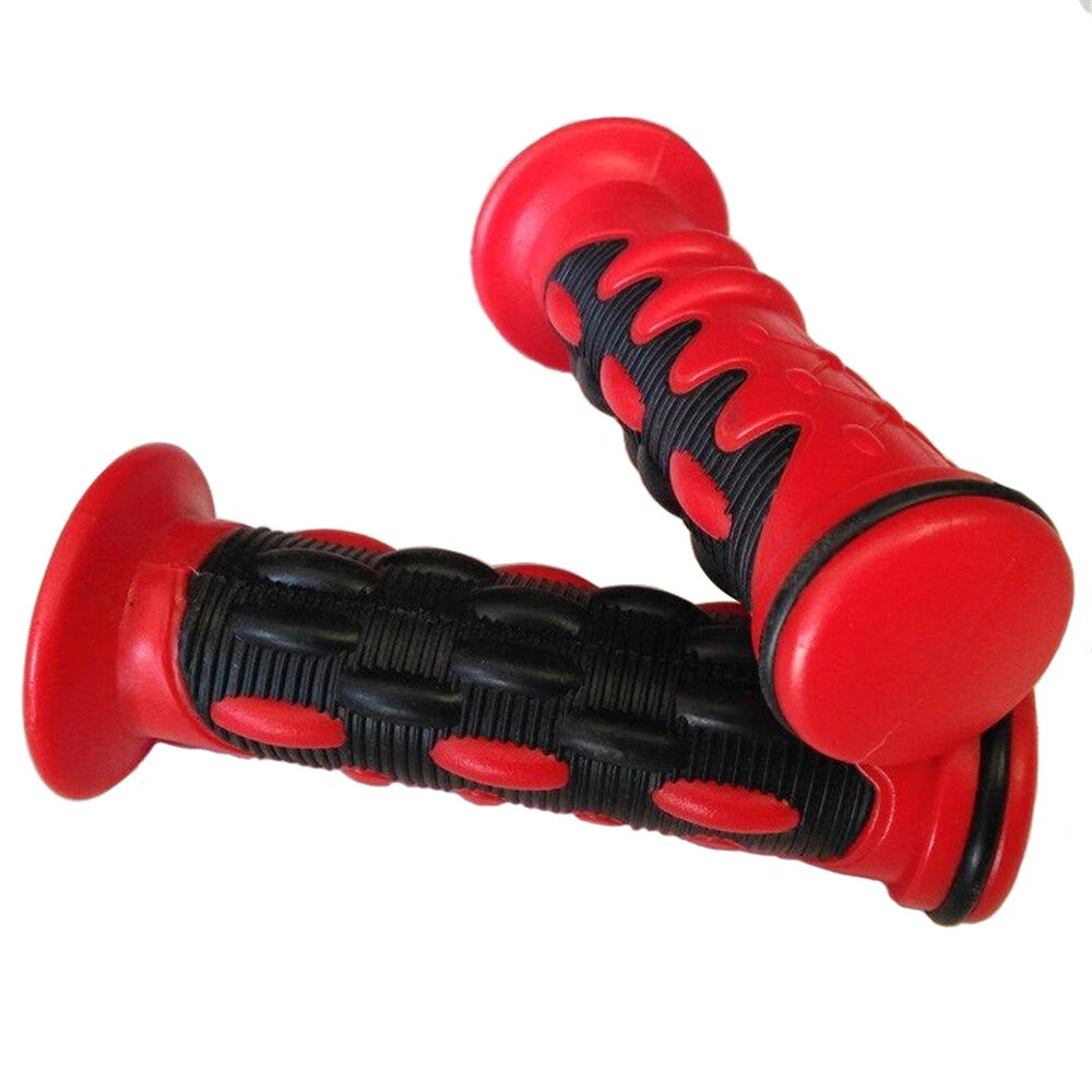 HTTMT 1" 25mm Red Hard Hand Grips for Yamaha 600R R1 R6