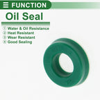 Set of 5 Oil Seal Ring 8x16x4mm for Rotary Shaft (High Pressure)