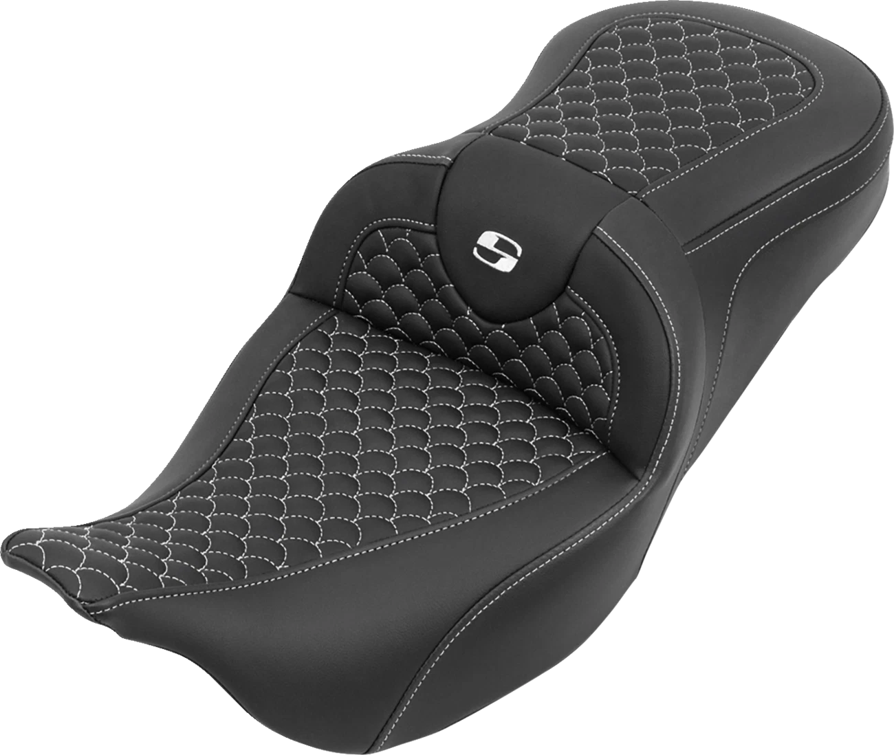 SADDLEMEN Roadsofa Seat for Harley Davidson Touring (2014–2023) - Dragon Stitch