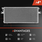 A/C Condenser with Bracket for Nissan Altima (1993–1997)