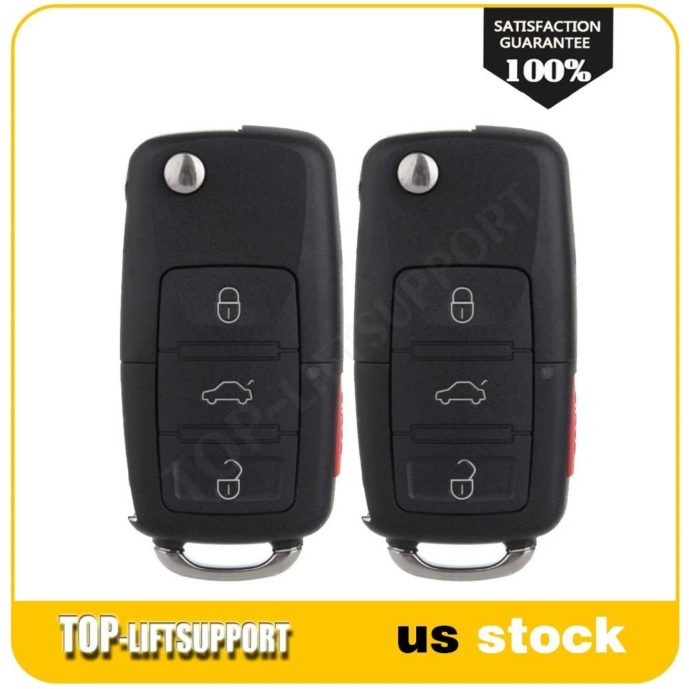 2X Smart Remote Key Fob for Volkswagen Beetle Passat (1998–2001)