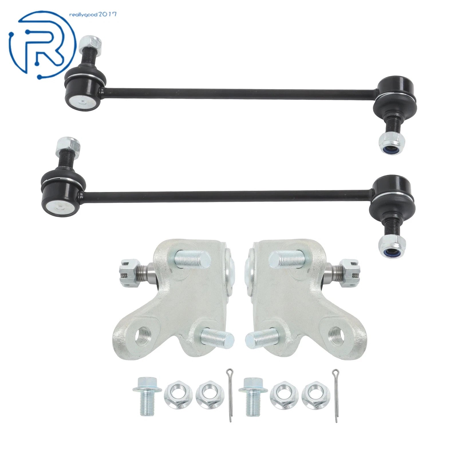 Set of 4 Front Lower Ball Joints Sway Bar End Links for Toyota Highlander (2008–2019)