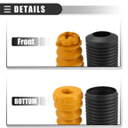 Set Front Suspension Bump Stop Shock Absorber Strut Boot Kit for BMW X3 X4