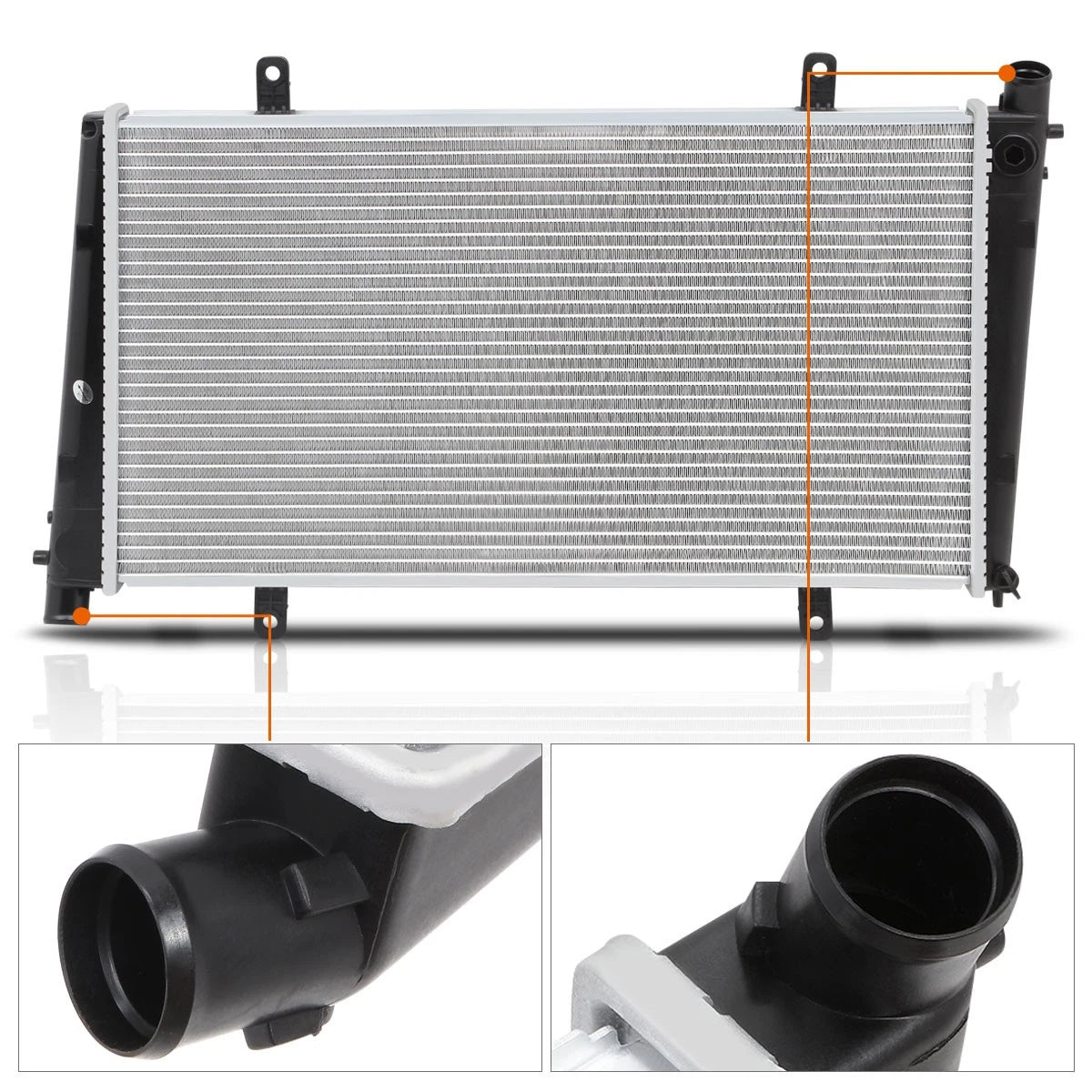 OE Style Aluminum Cooling Radiator for Volvo V40/S40 (2000–2004) DPI-2400