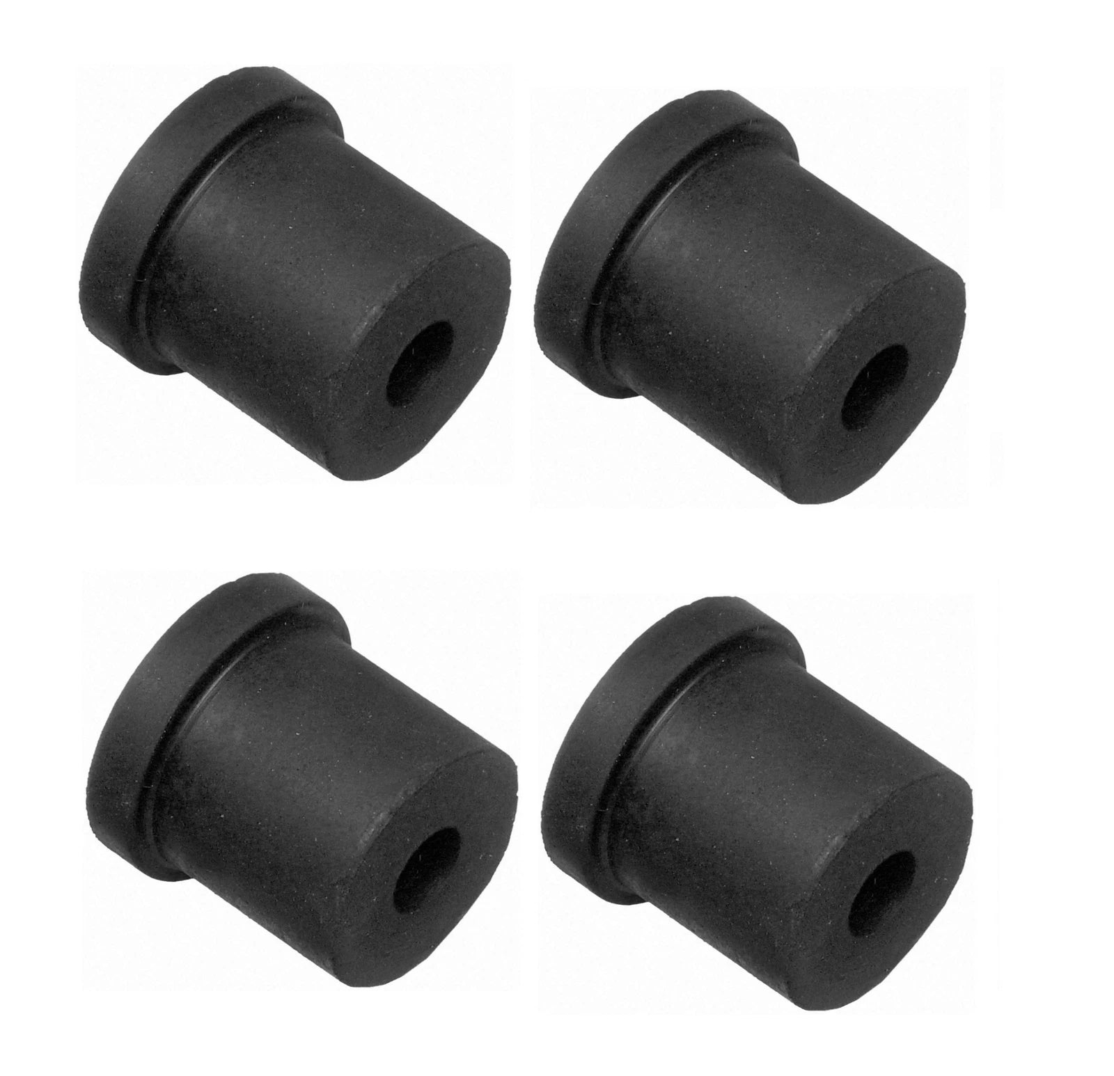 Set of 4 Rear Lower Leaf Spring Shackle Bushings for Chevy II Camaro Firebird (1967–1981)