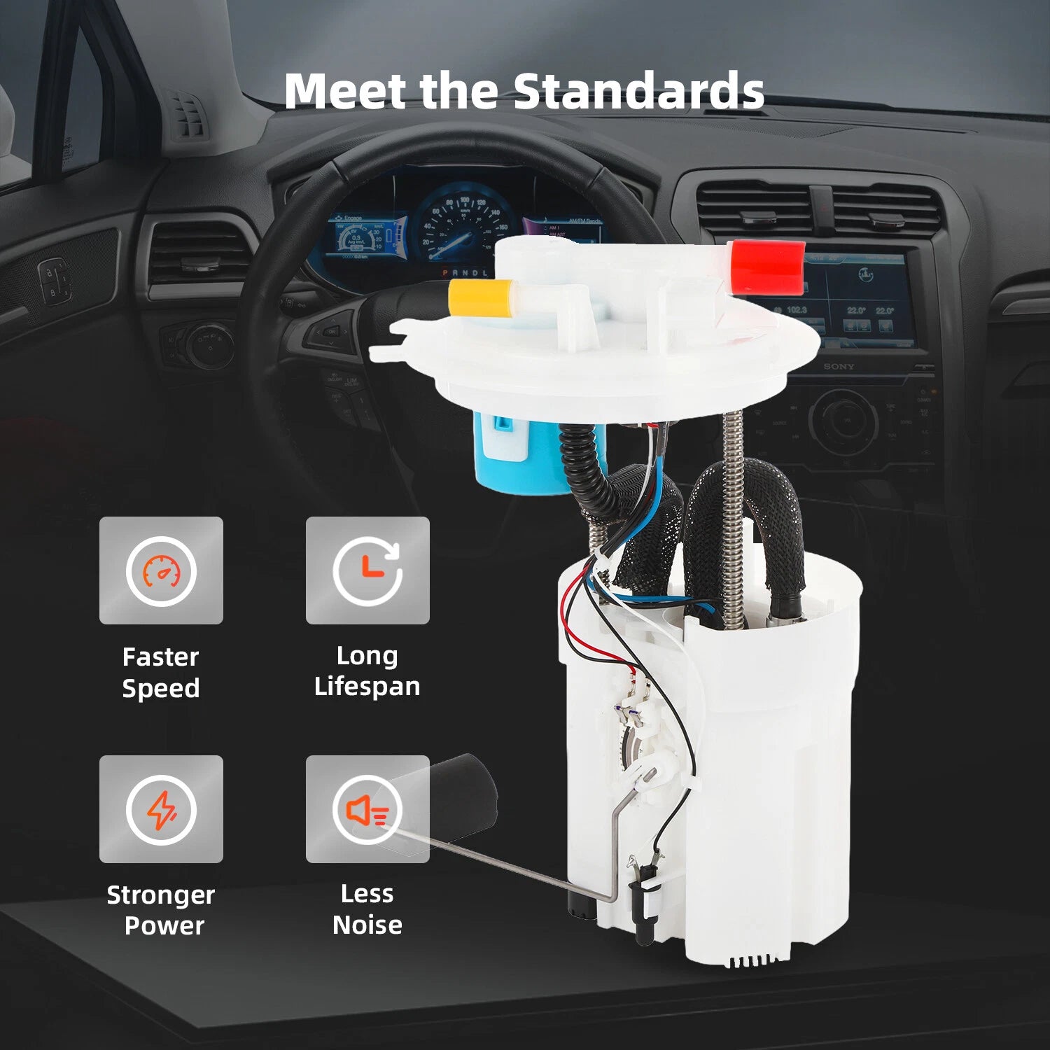 Fuel Pump Module Assembly for Nissan Versa (2012-2018)