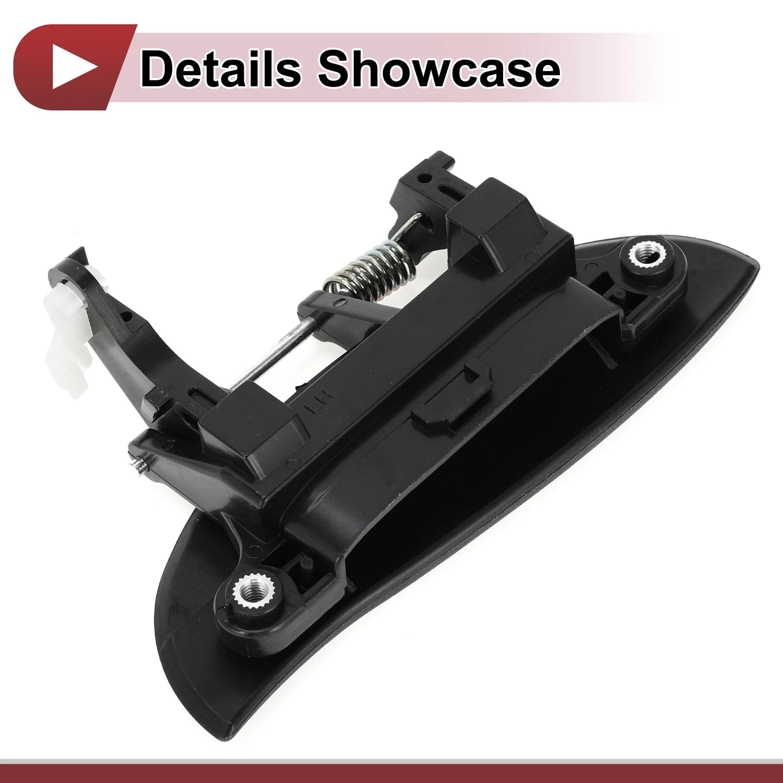 Car Exterior Door Handle for Hyundai Atos (2000–2003) No. 8265002000 Black ABS