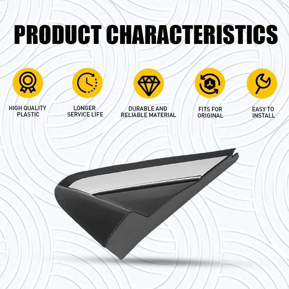 Left Side Mirror Corner Triangle Cover Trim for Honda Pilot (2016–2022)