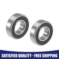 Set of 2 6002-2RS Ball Bearings for Various Models (15x32x9mm)