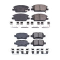 PowerStop Z17 Low-Dust Ceramic Disc Brake Pads Kit for Malibu Terrain (2013–2019)