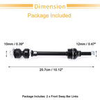 Front Stabiliser Sway Bar Link Set with Bushing for Ram Dakota (2005-2011)