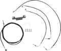 Handlebar Cable/Brake Line Kit for Harley Davidson Touring (Stock Ape Hanger)