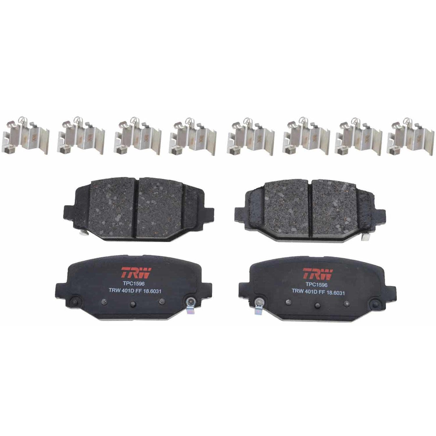 Brake Pad Set for Dodge Grand Caravan (2012–2020) Rear