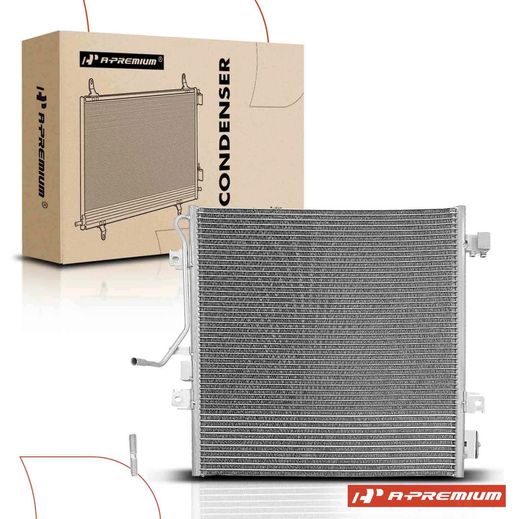 A/C Condenser with Bracket for Jeep Liberty (2008–2012) Dodge Nitro (2007–2011)