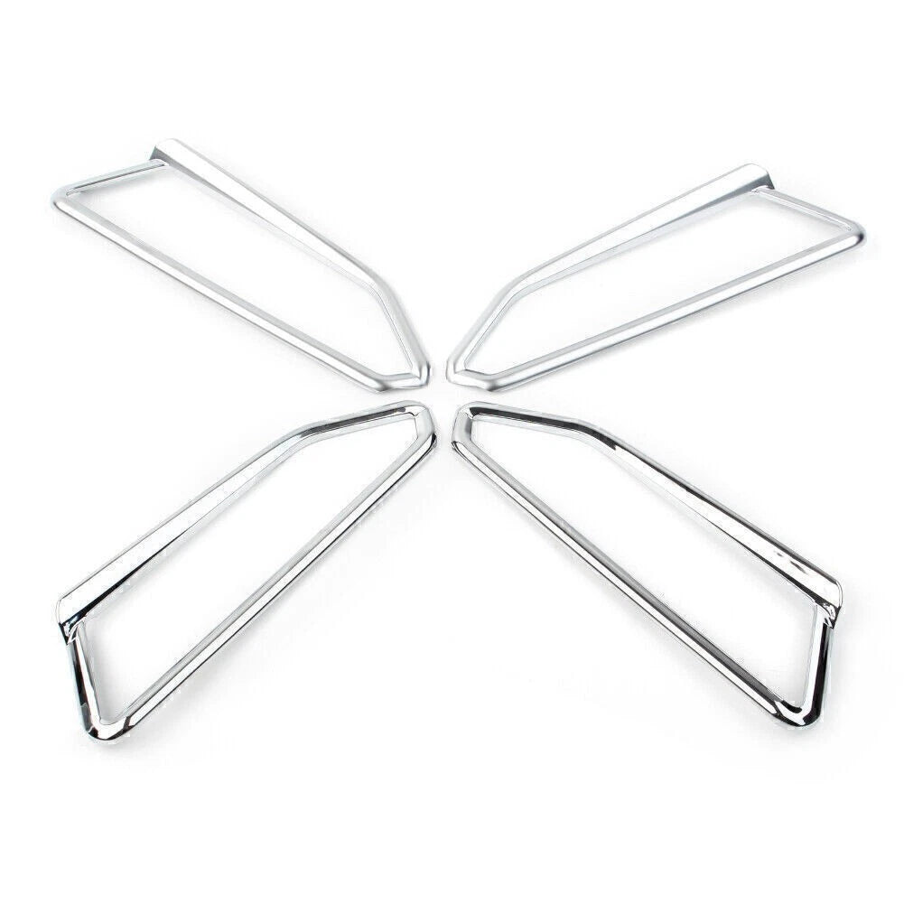 Chrome Front Fog Light Eyebrow Trim for Honda Goldwing GL1800 (2018–2023)