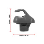 Sun Visor Hook Clip Retainer 88217S04003ZA for Honda Civic (1996–2008)