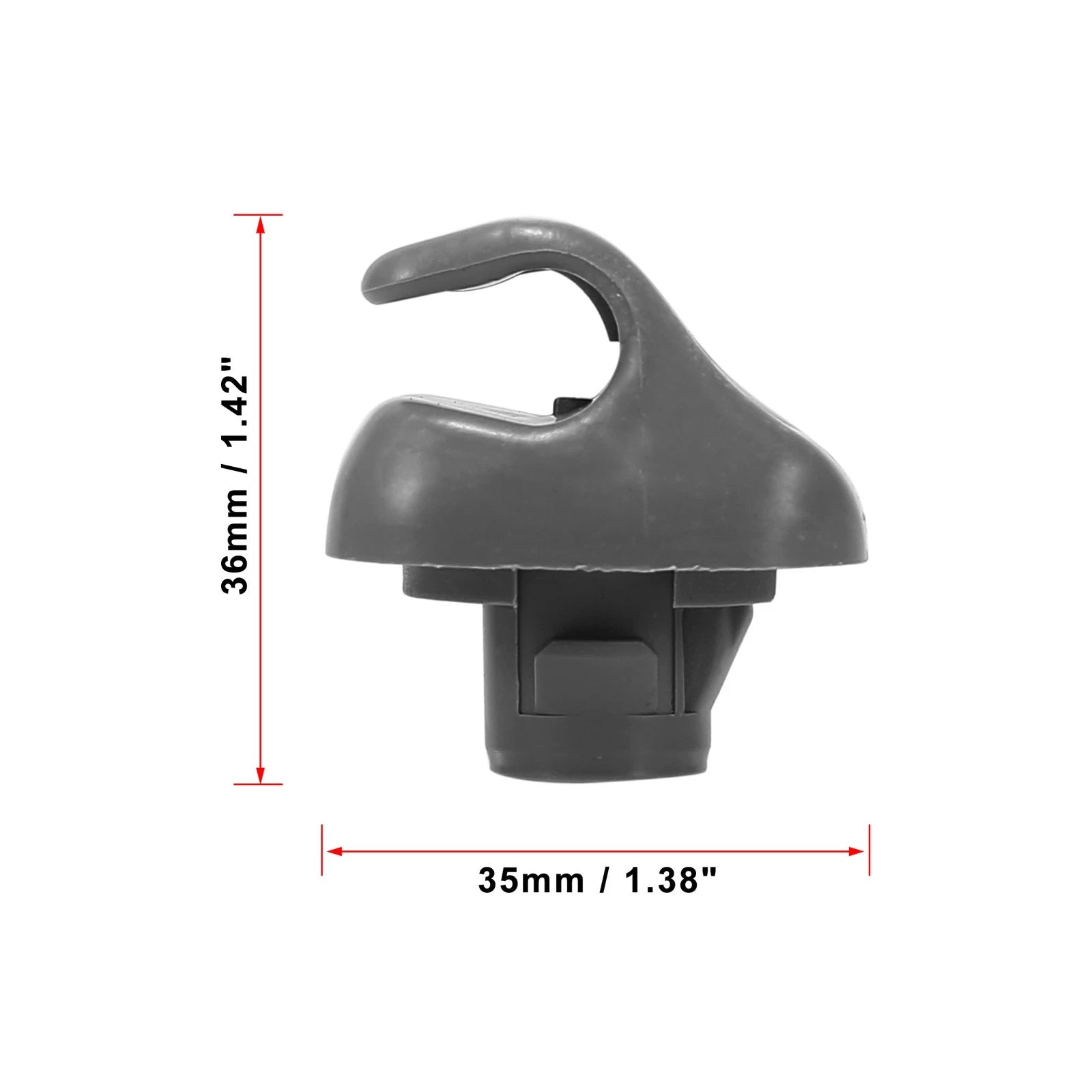 Sun Visor Hook Clip Retainer 88217S04003ZA for Honda Civic (1996–2008)