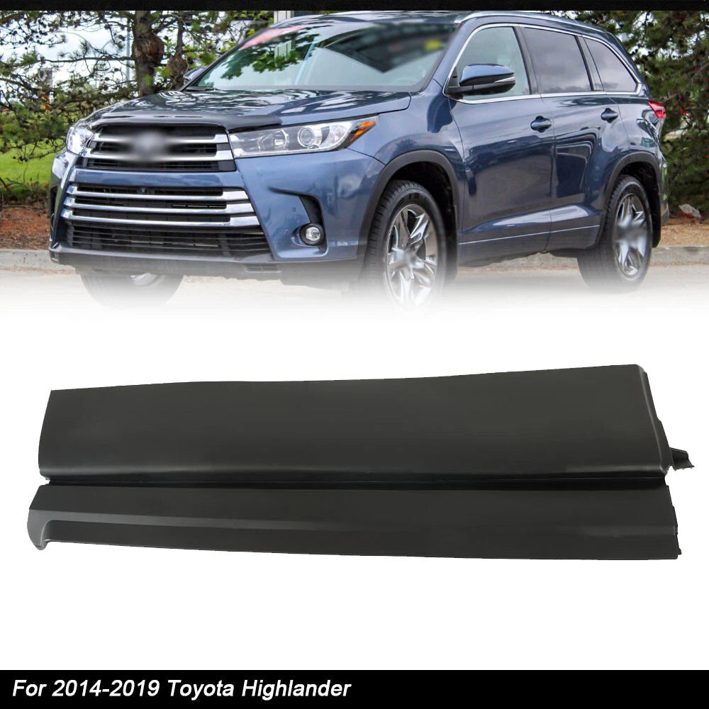 Driver Side Left Rear Door Trim Molding for Toyota Highlander (2014–2019)