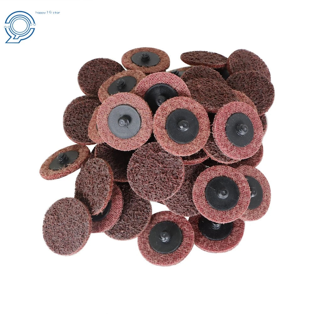 Set of 50 Medium Surface Conditioning Discs for Die Grinder (2")