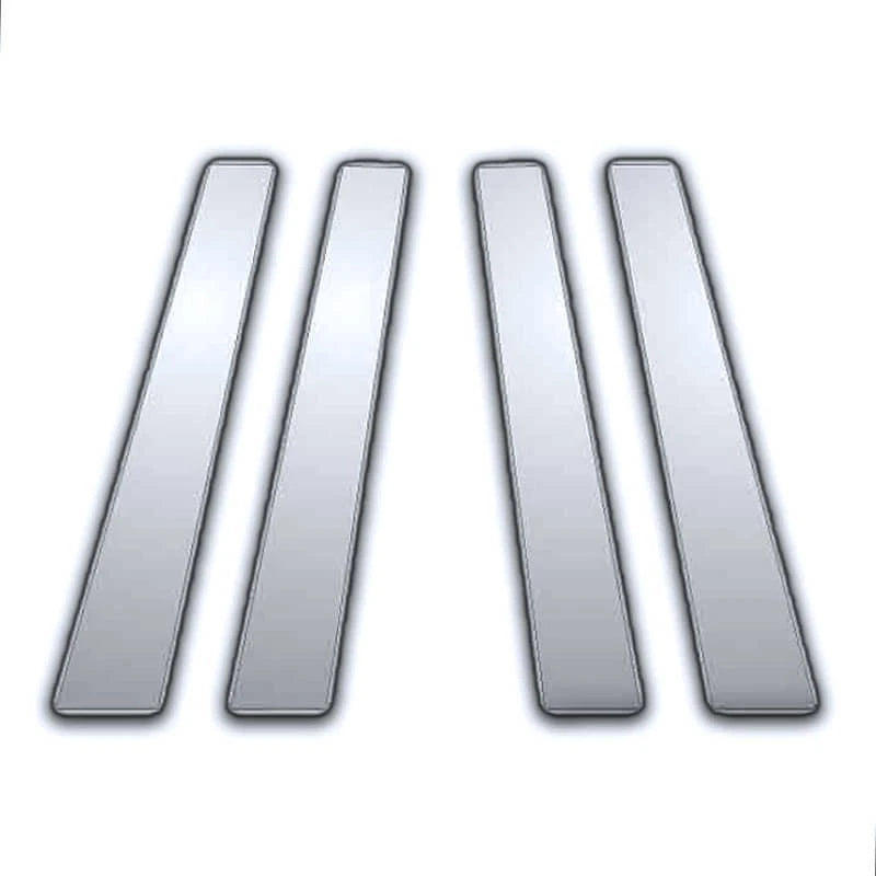 Chrome Pillar Post Covers 4Pc Replacement for Saturn Aura (2007–2009)