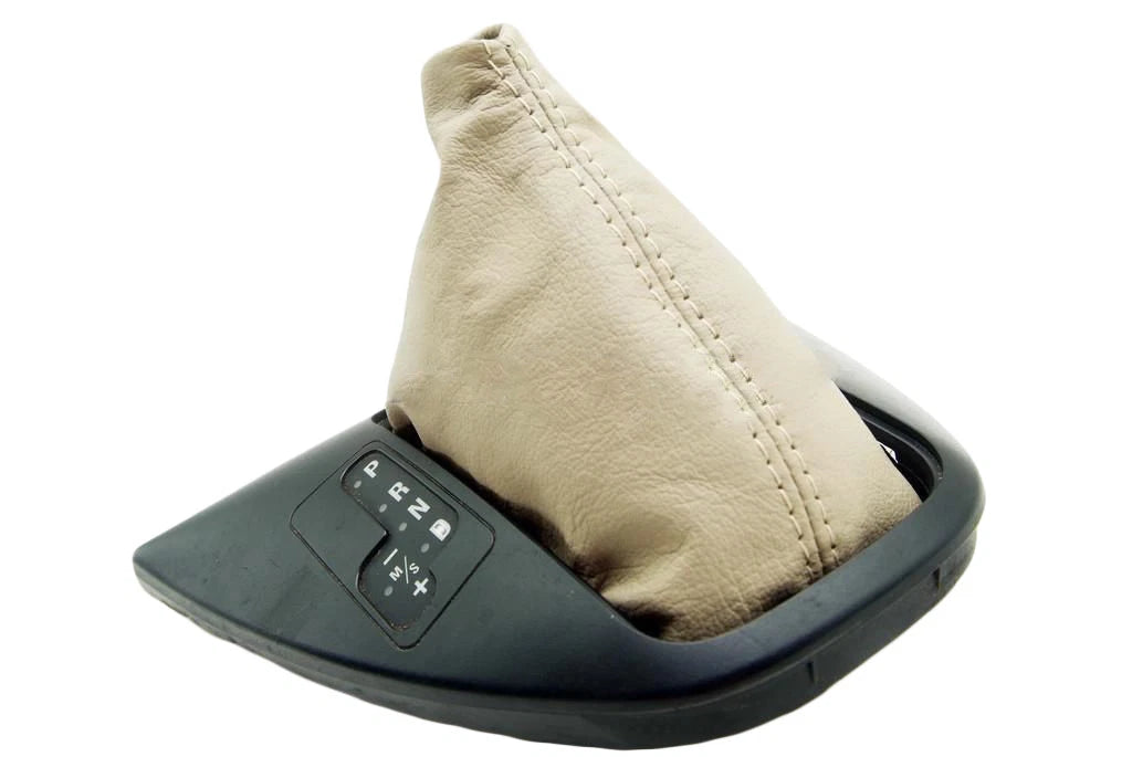 Automatic Shift Boot for BMW X5 (2000–2006) Leather Synthetic Beige