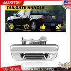 Tailgate Handle for Chevrolet Colorado, GMC Canyon (2015–2023) - Black, Keyhole