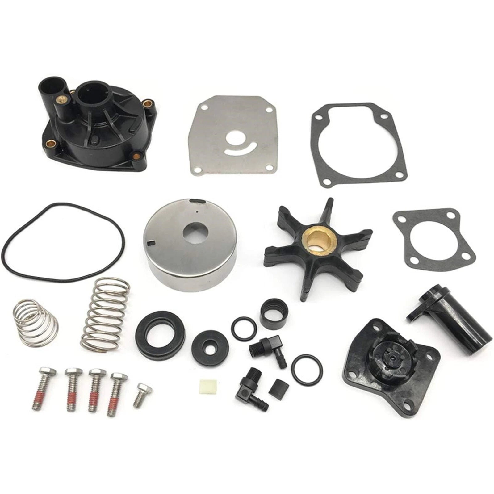 Water Pump Impeller Repair Kit for Johnson Evinrude OMC 60-75HP (432955, 438957)