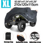 Universal ATV Lawn Mower Cover 190T Waterproof Windproof UV Protection
