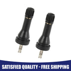 Set of 2 Tire Pressure Sensor Rubber Valve Stems for Nissan 