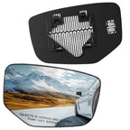 Right Side Mirror Glass for Honda Accord (2008–2012) with Backing Plate