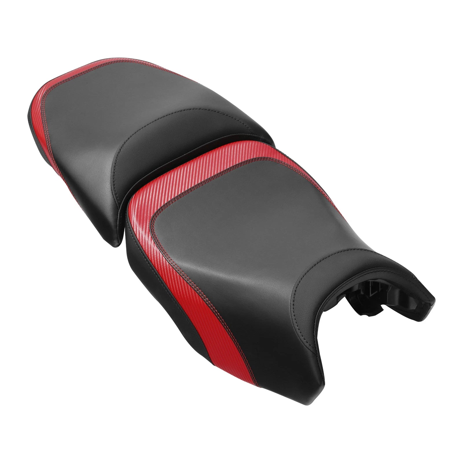 2X Black Red Driver & Passenger Seats for BMW R1200GS Adventure (2013–2018)