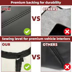 Leather Console Armrest Lid Cover for Chevrolet Silverado Tahoe Sierra (2007–2014)