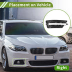 1 Pc Fog Light Grill for Mercedes-Benz C350 (2008–2015) No. 2048851453 Black