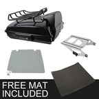 Trunk Backrest Pad Mount Base Plate for Harley Road King Glide (2014–2026)
