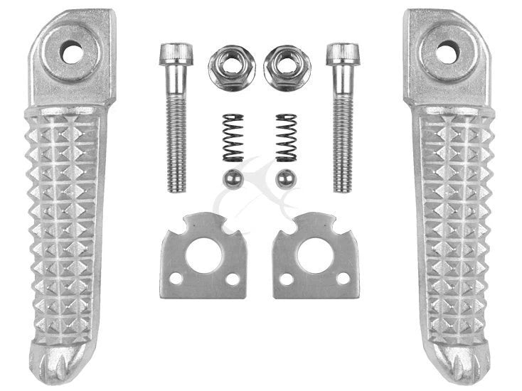 Passenger Footrests Footpeg Pegs for Yamaha YZF R1 (1998–2025), YZFR6 (2003–2020)