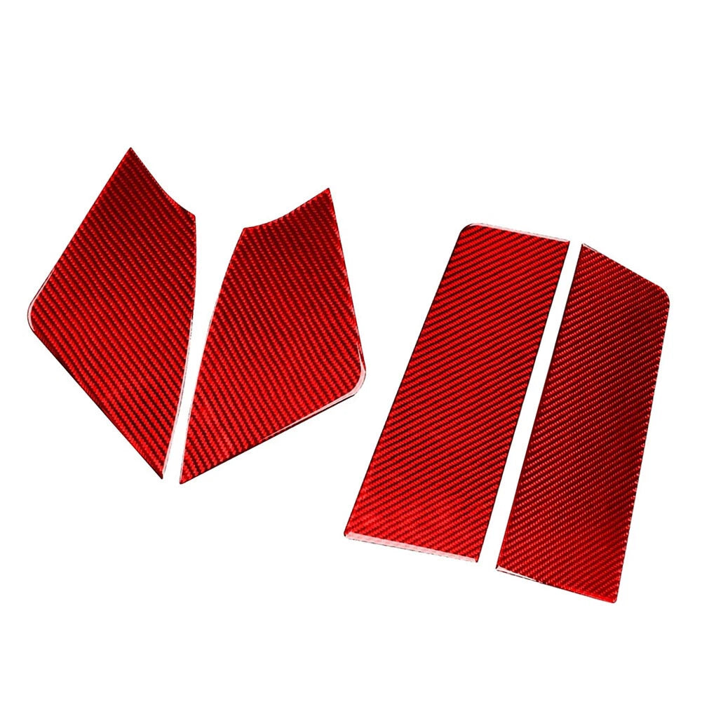Carbon Fiber Door Panel Cover Trim for Subaru WRX STI (2015–2021)