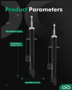 Front Shocks and Struts for Chrysler 300 Dodge Charger Challenger (2011–2022)