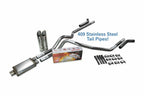 Dual Exhaust Kit for Dodge Ram 1500 (2004–2008) 2.5" Stainless Steel Tips