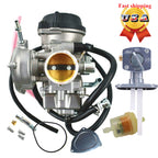 Carburetor & Fuel Gas Petcock Valve for Polaris Predator 500 (2003–2007)