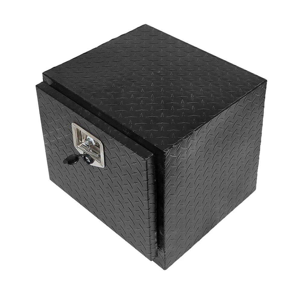 18 Inch Black Aluminum Tool Box for Pickup Truck Trailer