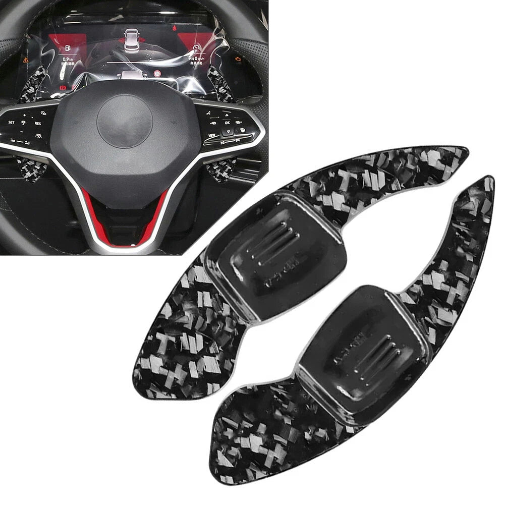 2X ABS Steering Wheel Shift Paddle for VW Golf MK8, Polo, Jetta, Tiguan, Passat (2020–2023)