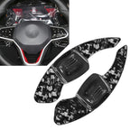 2X ABS Steering Wheel Shift Paddle for VW Golf MK8, Polo, Jetta, Tiguan, Passat (2020–2023)