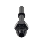 6AN Male to 3/8" Male EFI Fuel Rail Fitting for SAE Quick-Disconnect