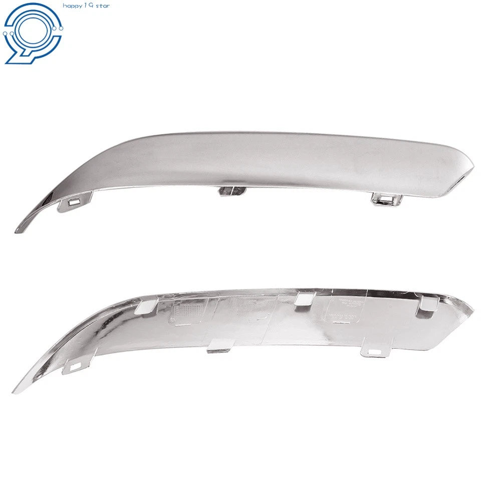 Set of 2 Front Bumper Chrome Trim for Chrysler 300 (2005-2010)