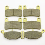 Front Rear Brake Pads for Suzuki GSXR 600 750 (2006–2010) / GSXR1000 (2007–2008)