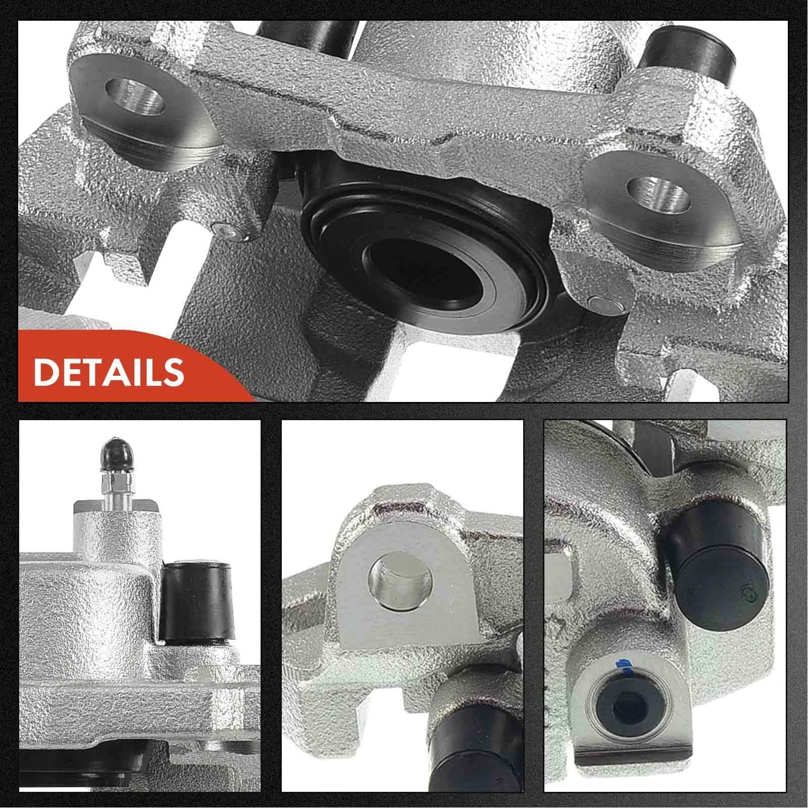 Ceramic Brake Pads & Calipers Set for Jeep WJ Grand Cherokee (1999–2004)